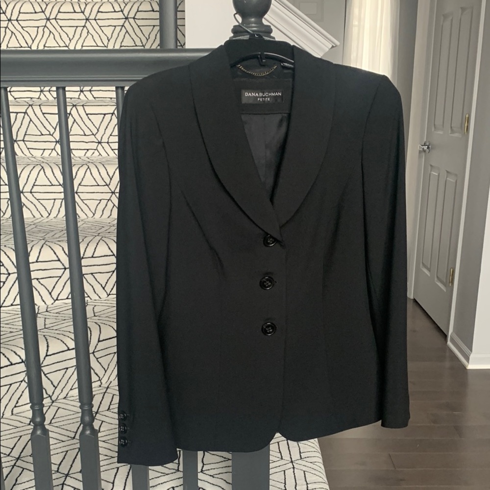 Dana Buchman Black Blazer